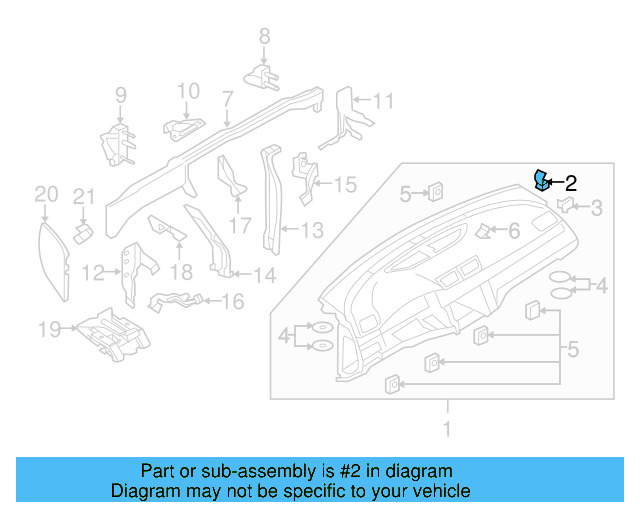 Inner Bracket 3C1-858-783-A - View 12