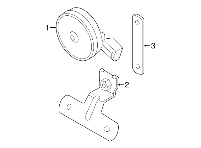 Alarm Horn 2H0-951-115-A - View 20