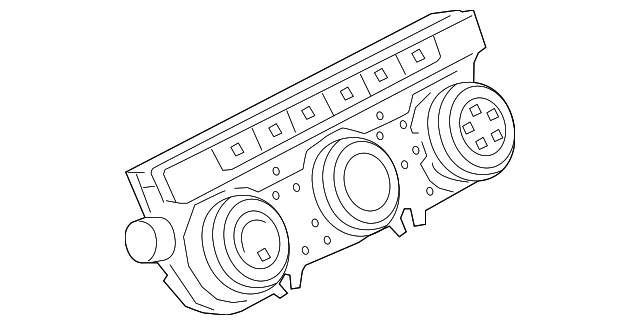 Dash Control Unit 3CM-907-426-A-WZU