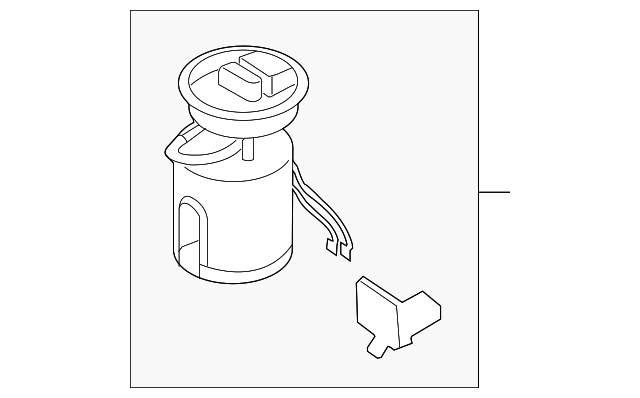 FUEL FILTER Gas motor 6Q0-201-051-J - View 3