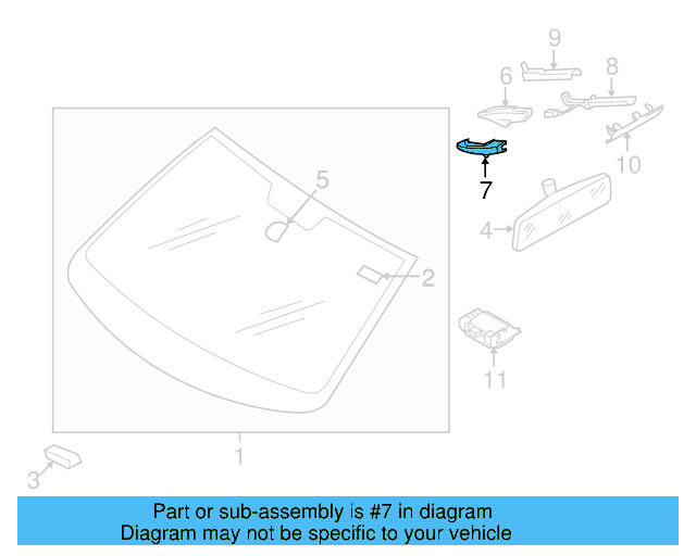 Side Cover 1K0-858-547-9B9 - View 11