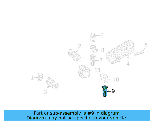 Power Outlet 1K0-919-309 - View 109