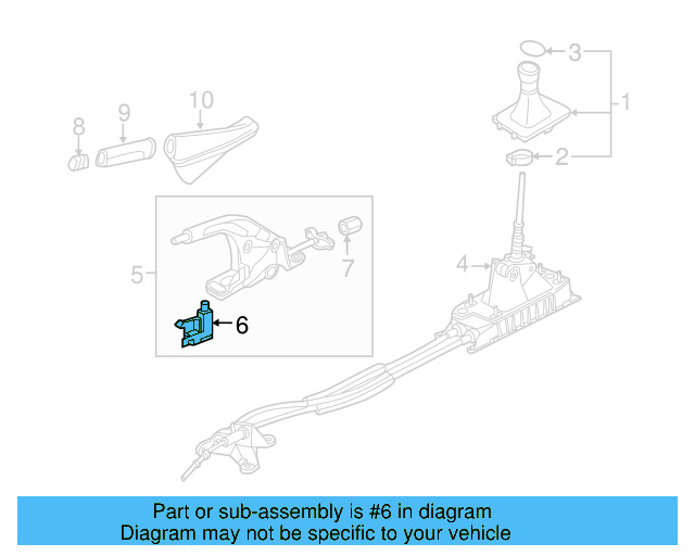 Park Brake Warning Switch 1J0-947-561-C - View 32