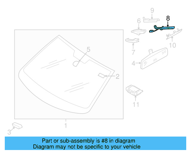 Lower Cover 1K0-857-593-A-9B9 - View 11