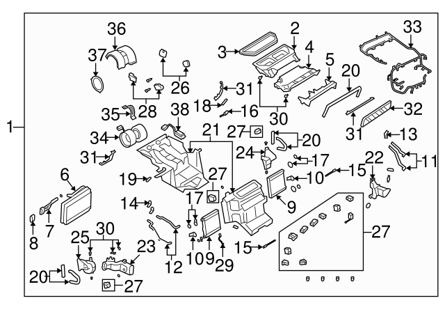 Pipe Assembly Holder 4D0-820-536-A