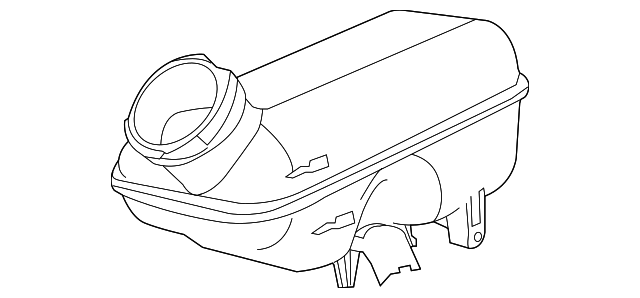 Brake Master Cylinder Reservoir 7B0-611-301-A - View 2