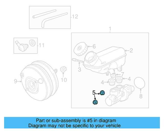Reservoir Tank Nut WHT-004-394 - View 3