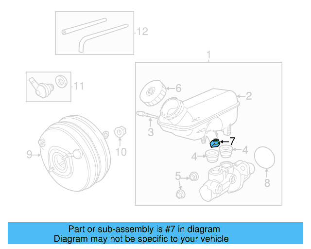 Level Sensor 7B0-906-051-D - View 2