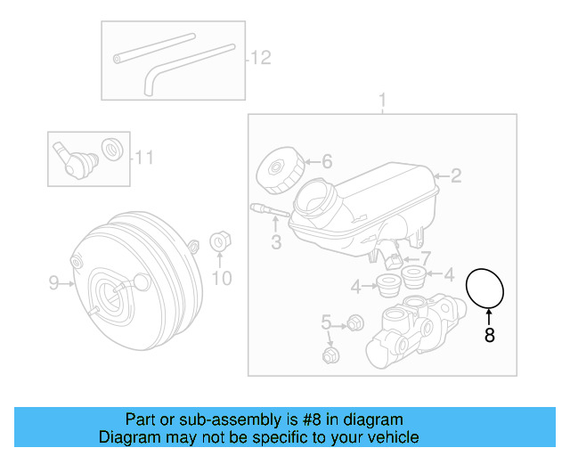 Seal 7B0-611-243 - View 3