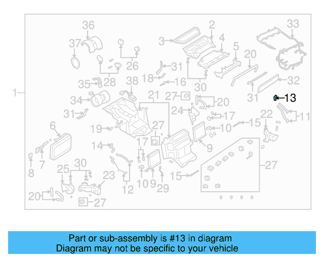 Pipe Assembly Holder 4D0-820-536-A - View 3