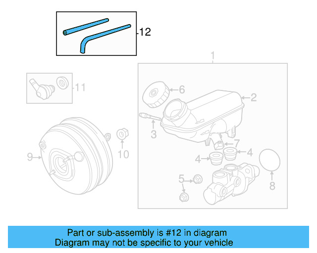 Hose 7B0-611-939-B - View 5