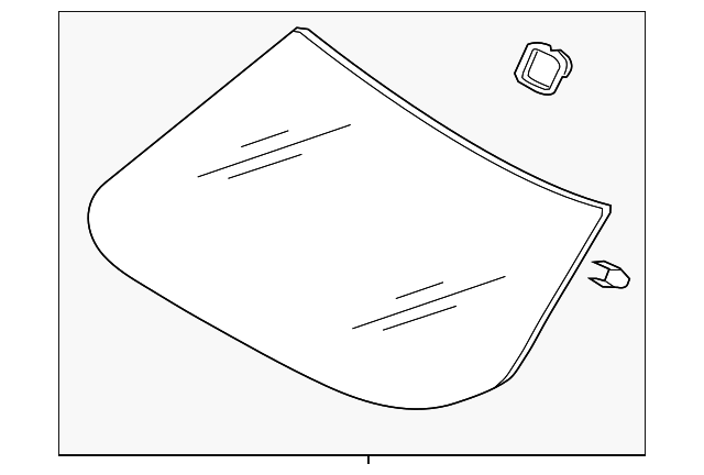 Windshield 561-845-011-F-NVB