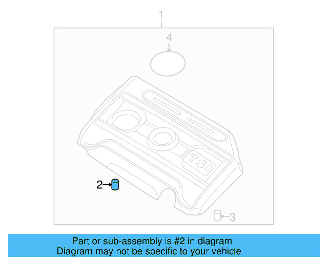 Engine Cover Connector 06J-103-226-A - View 53