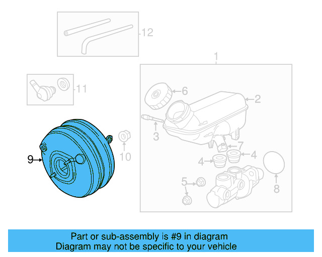 Power Booster 7B0612107G