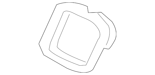 Mirror Inside Retainer Plate 3AA-845-543-B - View 7