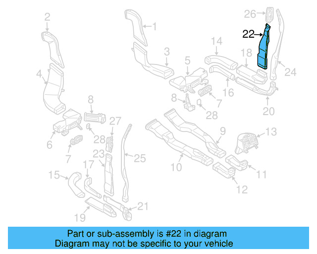 Air Duct 3D1-819-634-A-B41 - View 6