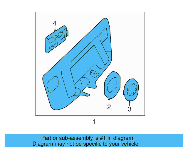 Trunk Lid Trim 5C6-867-605-9B9 - View 3