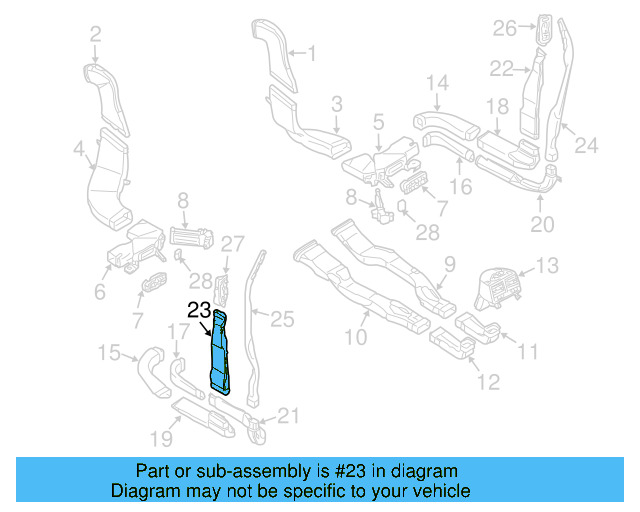 Side Duct 3D0-819-829 - View 5