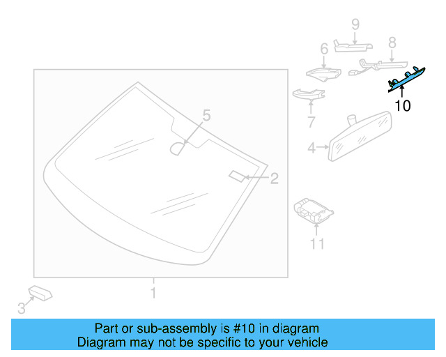 Trim 3C8-857-304-9B9 - View 4