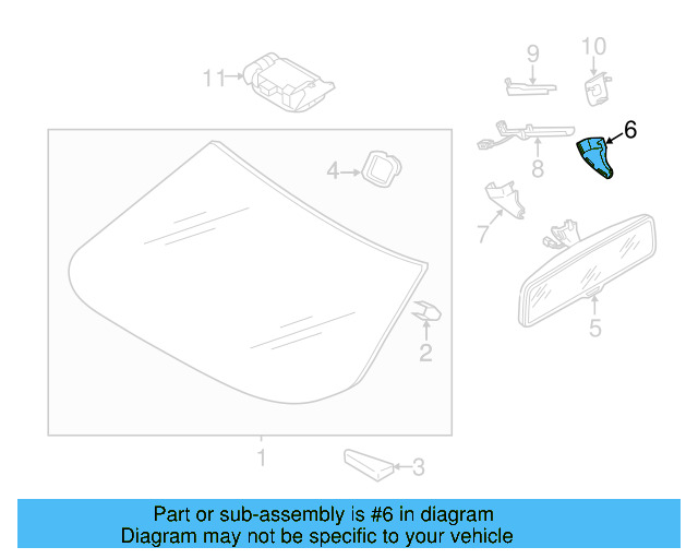 Side Cover 1K0-858-548-9B9 - View 11
