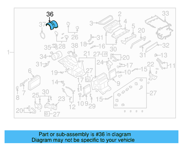 Motor Cover 4E0-815-057 - View 3
