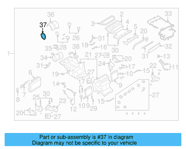 Fan & Motor Bracket 4D0-815-135 - View 3
