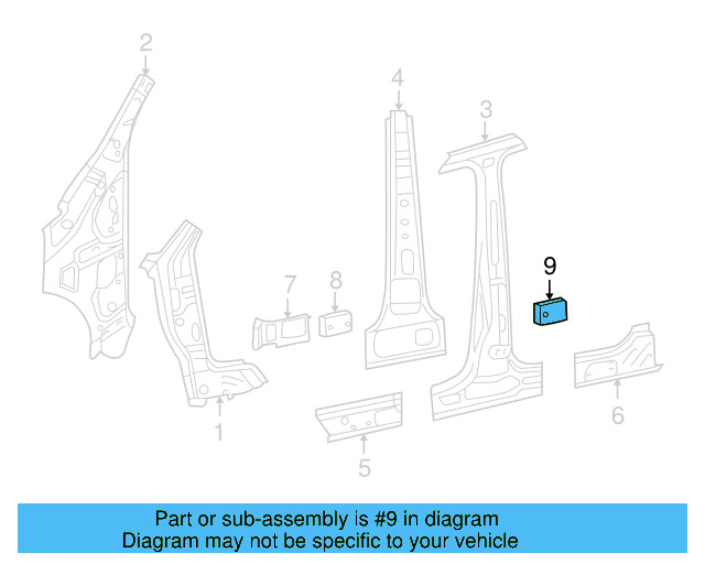 Filler Plate 5N0-810-847-A - View 4