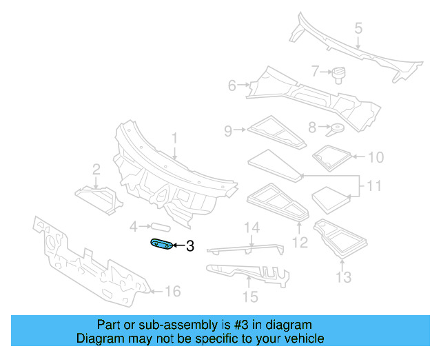 Mount Bracket 3D0-000-289 - View 3
