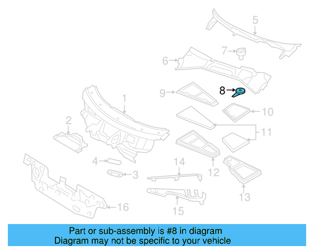 Top Cover Nut 3B5-867-468-01C - View 6
