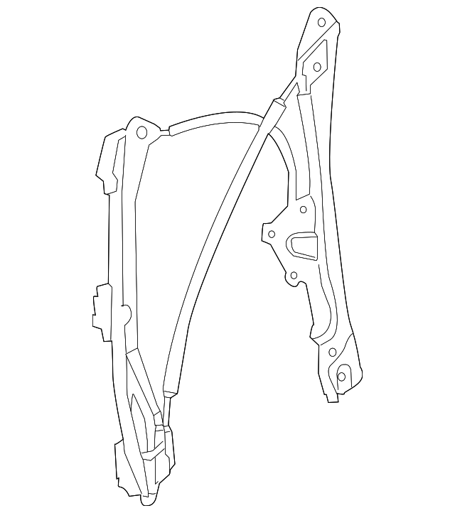 Window Regulator 5C6-837-462-L - View 5