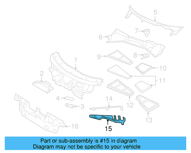 Insert 3D1-819-571-B - View 3