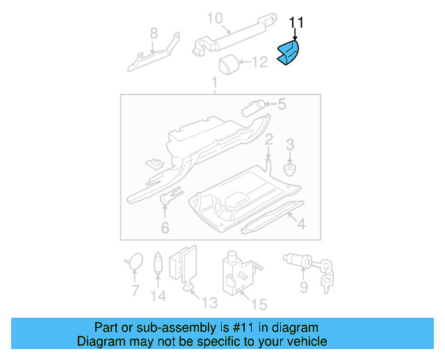 Grip Handle Cap 1C1-857-628-B-62J - View 7
