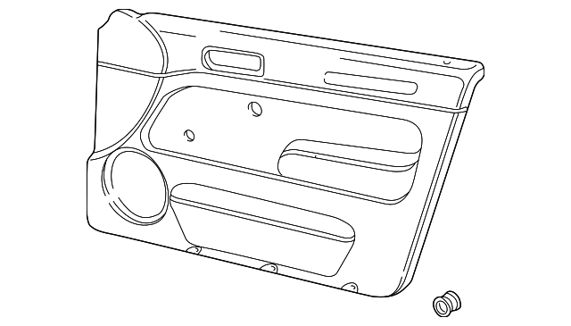 Door Trim Panel 1J4-867-012-CH-JGL - View 3