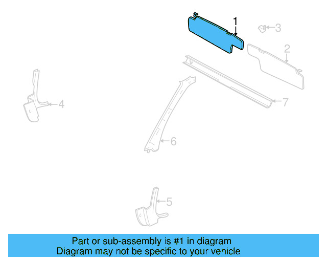 Sun 1EM-857-552-B-B65 - View 3