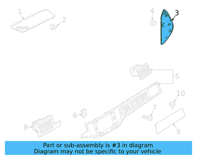Side Cover 3CN-858-247-ZA2 - View 3