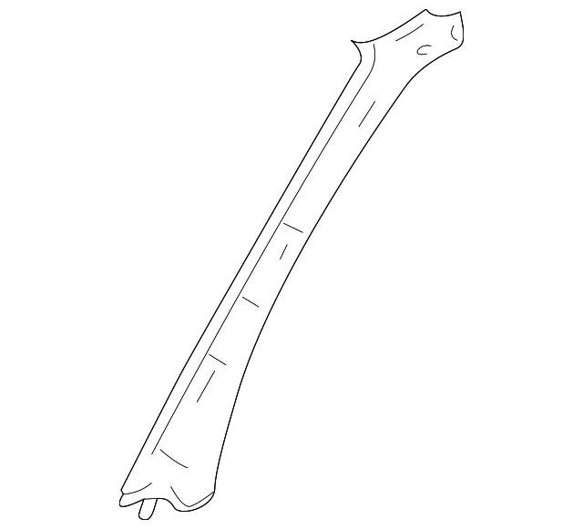 Windshield Pillar Trim 1E0-867-233-B41 - View 2