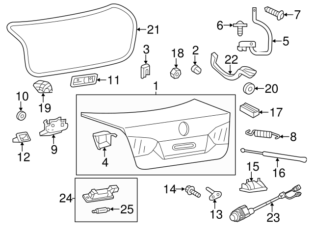 Battery Tray Mount Bolt N-104-827-01 - View 25