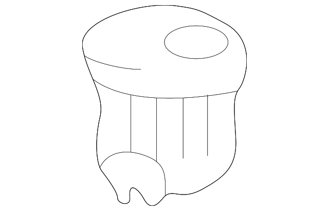 Door Lock Knob Bezel 3B0867109B01C - View 3