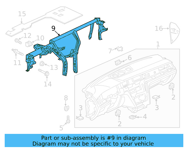 Reinforced Beam 3G8-857-017 - View 3
