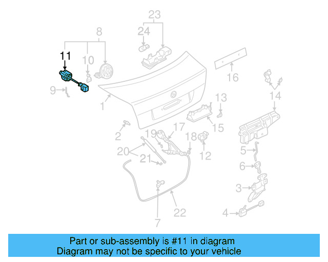 Support Strut Clamp 443-823-397 - View 22
