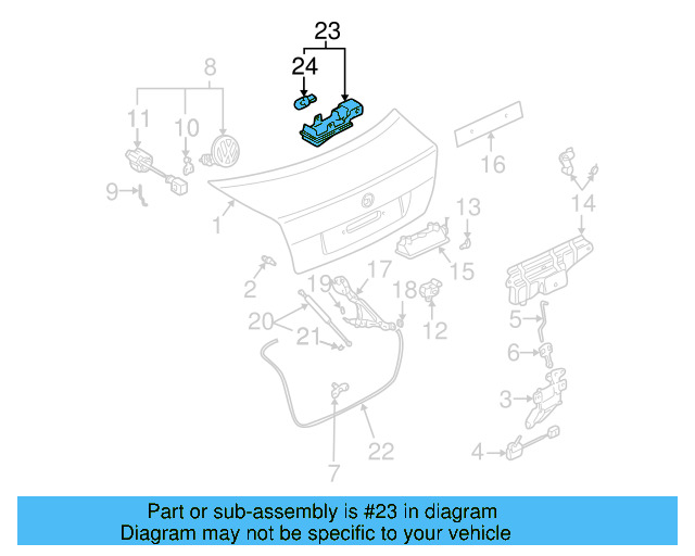 Glove Box Lamp 3B0-947-415-B - View 46