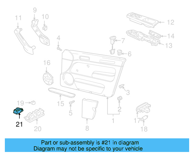 Mirror Switch 1J1-959-565-B-01C - View 15