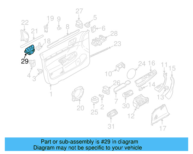 Lock Switch 1K0-962-126-B-REH - View 14