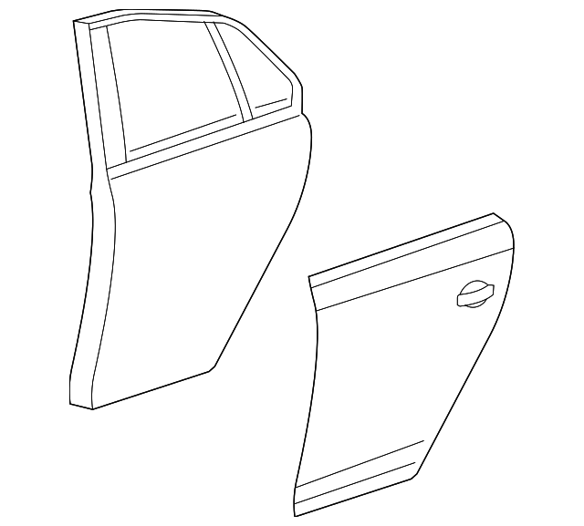 Door Shell 5C6-833-056-F
