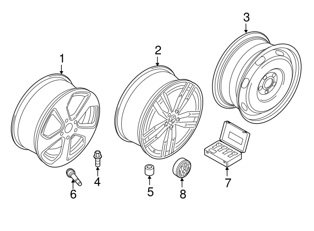 Valve Stem 311-601-361 - View 95