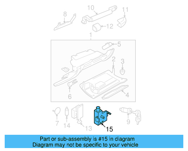 Park Brake Warning Switch 1J0-947-561-C - View 20