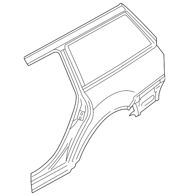 Quarter Panel 3B9-809-843-B