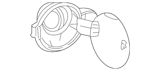 Fuel Door (Unpainted) 3b0809857egru