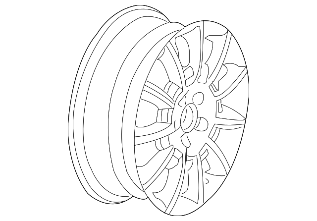 Wheel, Alloy 1C0-601-025-H-091 - View 13