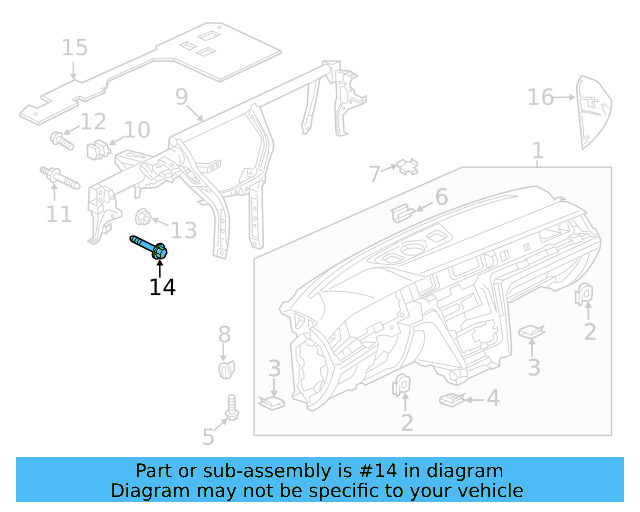Support Bolt N-909-915-02 - View 12